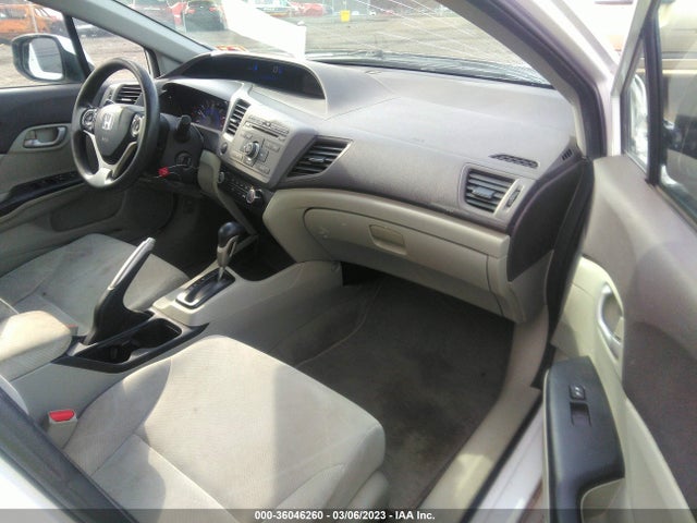 2012 HONDA CIVIC SDN LX VIN: 19XFB2F58CE392420