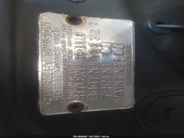 1936 CHEVROLET MASTER VIN: 00000006FA0849605