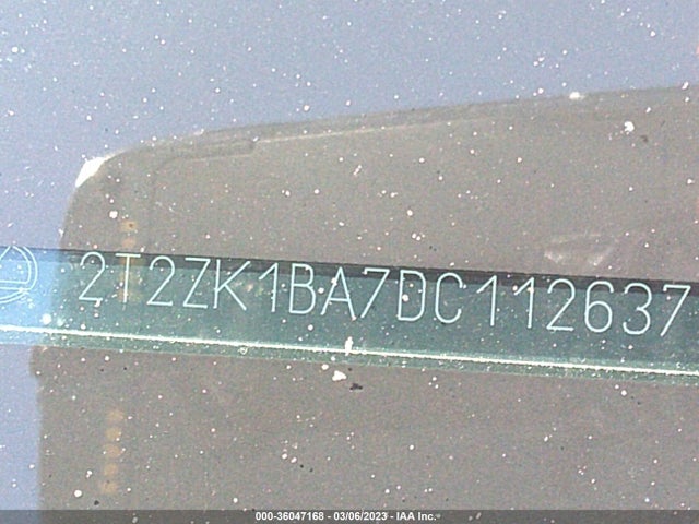 2T2ZK1BA7DC112637 Lexus RX 350