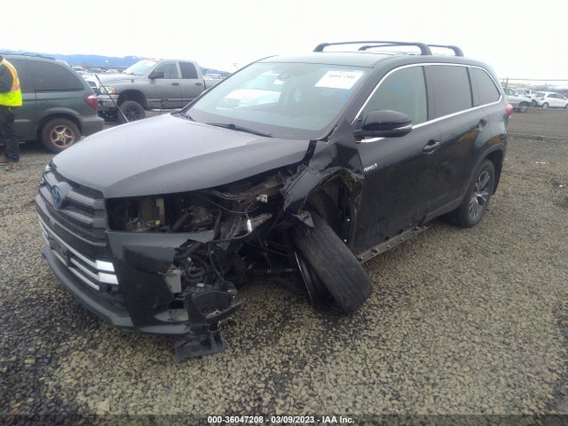 Toyota Highlander Hybrid Le 2019 5TDBGRFHXKS062219 Image 2