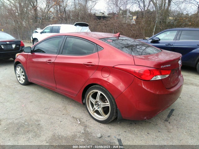 2012 HYUNDAI ELANTRA GLS PZEV VIN: KMHDH4AE8CU467221