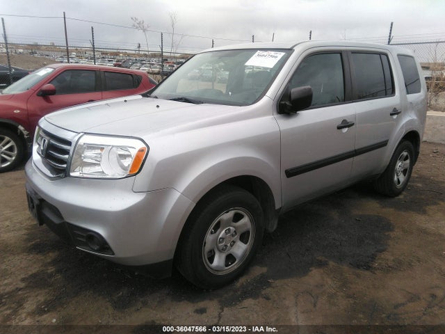Honda PILOT LX 2014 5FNYF4H28EB024702 Image 2