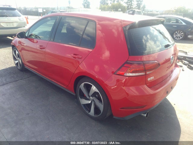 3VW447AU3JM283019 Volkswagen Golf Gti S/se/autobahn