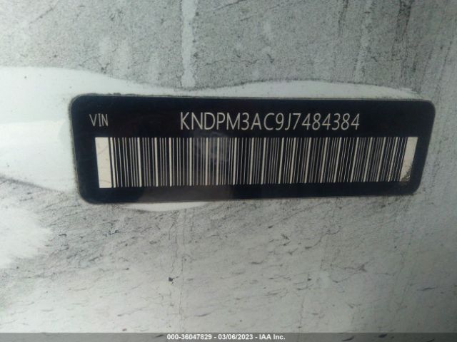 KNDPM3AC9J7484384 KIA Sportage Lx