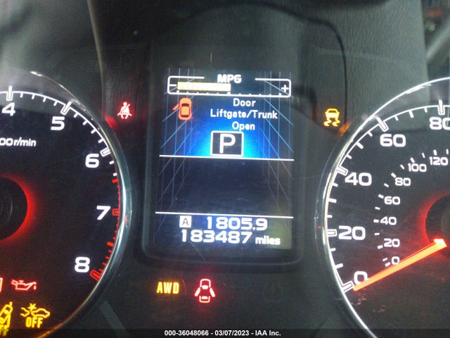4S4BRDPC3D2241742 Subaru Outback 3.6r Limited