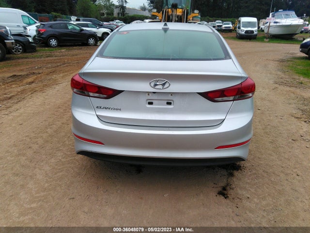 2018 HYUNDAI ELANTRA SEL VIN: 5NPD84LF6JH324396