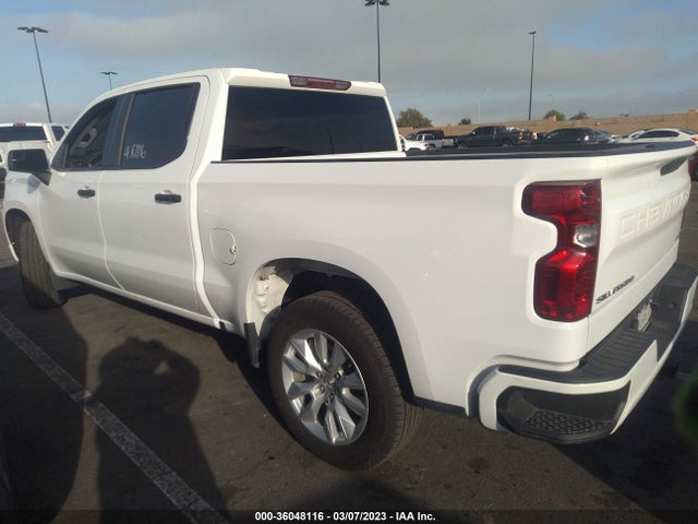 Chevrolet Silverado 1500 Custom 2022 1GCPABEK9NZ616994 Image 3