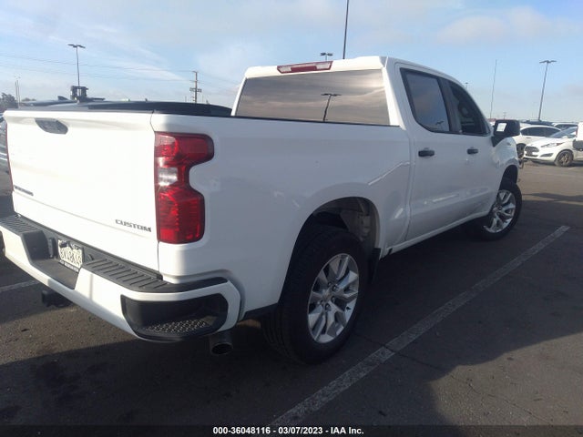 Chevrolet Silverado 1500 Custom 2022 1GCPABEK9NZ616994 Image 4