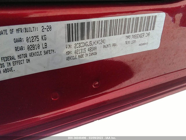 Dodge Charger Scat Pack 2020 2C3CDXGJ5LH141241 Image 11