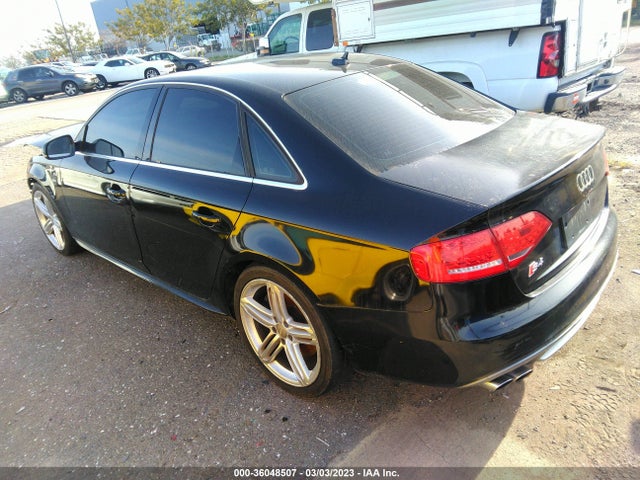 2012 AUDI S4 PREMIUM PLUS VIN: WAUBGAFLXCA026564
