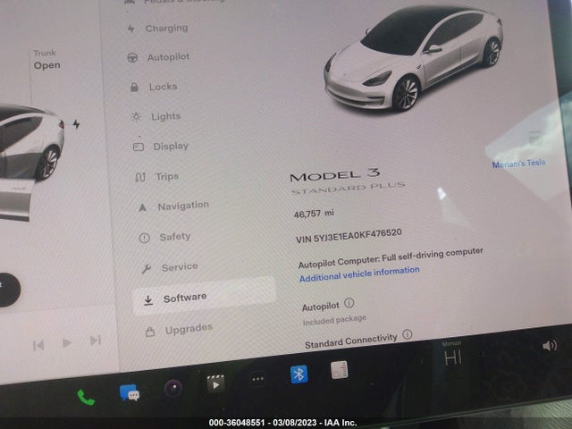 Tesla Model 3 Range 2019 5YJ3E1EA0KF476520 Image 8