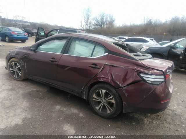 3N1AB8CV7NY229523 Nissan SENTRA SV