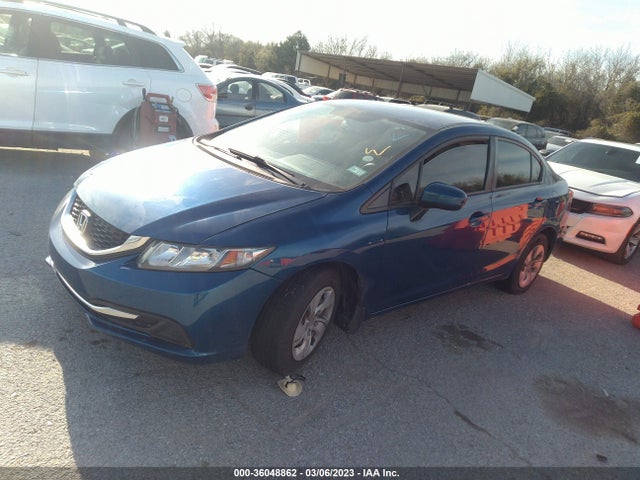 Honda Civic Sedan Lx 2014 19XFB2F55EE053777 Image 2