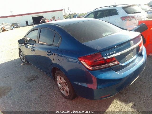 Honda Civic Sedan Lx 2014 19XFB2F55EE053777 Image 3