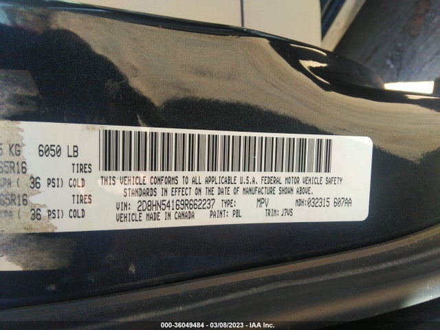 Dodge Grand Caravan Sxt 2009 2D8HN54169R662237 Image 11