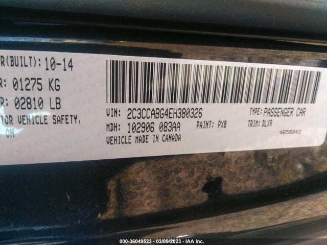 Chrysler 300 300s 2014 2C3CCABG4EH380326 Image 10