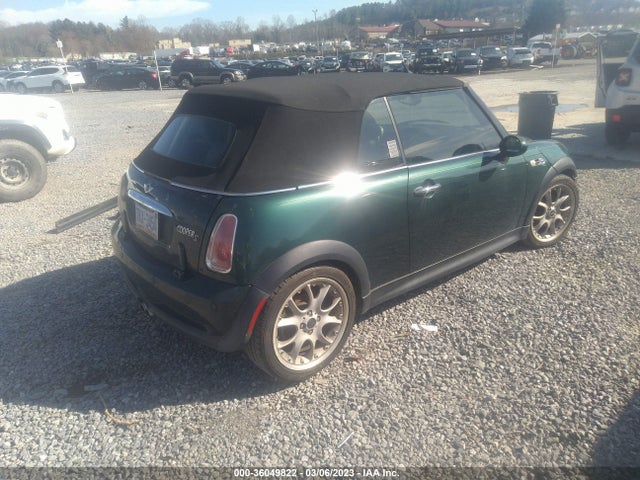 2007 MINI COOPER CONVERTIBLE S VIN: WMWRH33597TJ44516