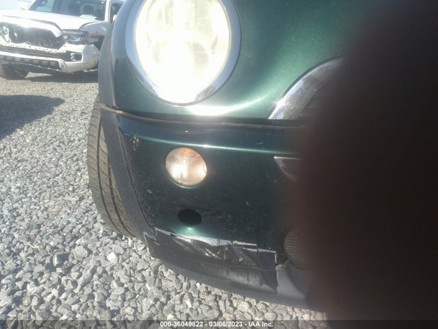 2007 MINI COOPER CONVERTIBLE S VIN: WMWRH33597TJ44516