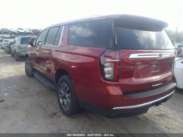 Chevrolet Suburban Lt 2022 1GNSKCKD3NR200062 Image 3