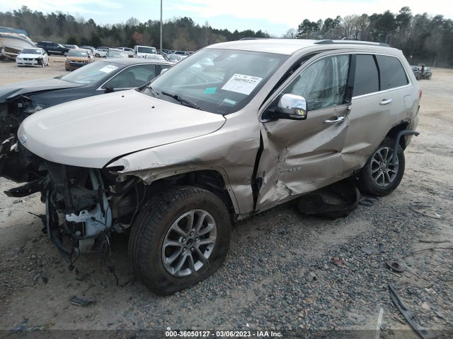 2014 JEEP GRAND CHEROKEE LIMITED VIN: 1C4RJFBG7EC258782