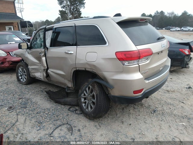 2014 JEEP GRAND CHEROKEE LIMITED VIN: 1C4RJFBG7EC258782