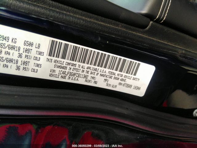 1C4RJFBG0FC611302 Jeep Grand Cherokee Limited