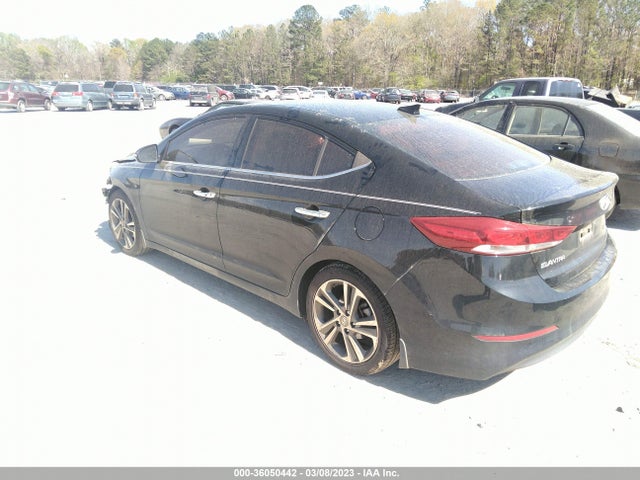 2017 HYUNDAI ELANTRA LIMITED VIN: 5NPD84LF6HH103827