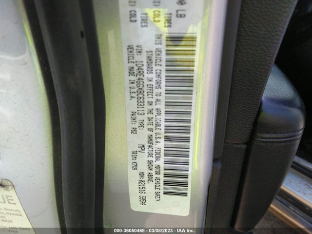 Dodge Durango Crew 2011 1D4RE4GGXBC633113 Image 10