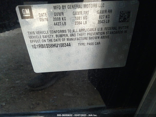 Chevrolet Volt Premier 2017 1G1RB6S58HU108344 Image 10