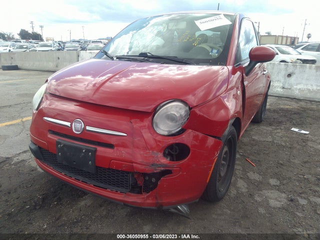 2012 FIAT 500 POP VIN: 3C3CFFAR3CT296042