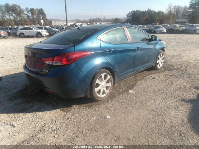 2013 HYUNDAI ELANTRA LIMITED VIN: KMHDH4AE9DU964957