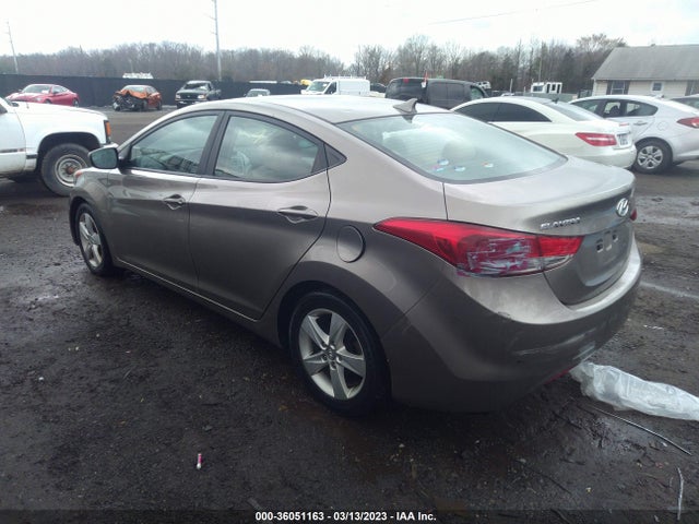 2013 HYUNDAI ELANTRA GLS PZEV VIN: 5NPDH4AE2DH357295