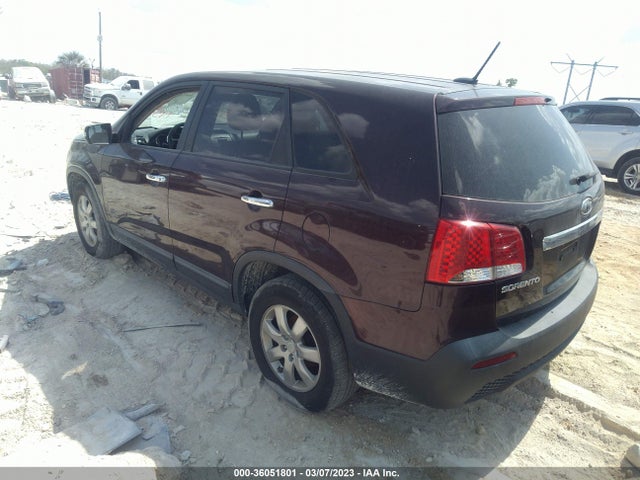 2011 KIA SORENTO LX VIN: 5XYKT3A17BG044986