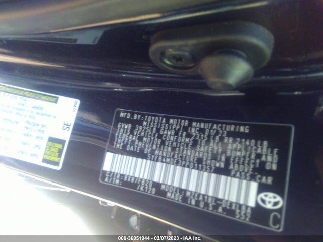 2023 Toyota Corolla, VIN: 5YFB4MDE3PP011357