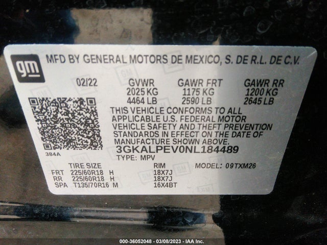 GMC Terrain Slt 2022 3GKALPEV0NL184489 Image 9