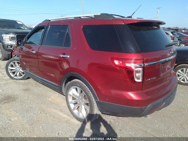 2013 FORD EXPLORER LIMITED VIN: 1FM5K7F86DGA70097
