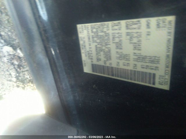 5N1AZ2MH2JN125264 Nissan MURANO SV