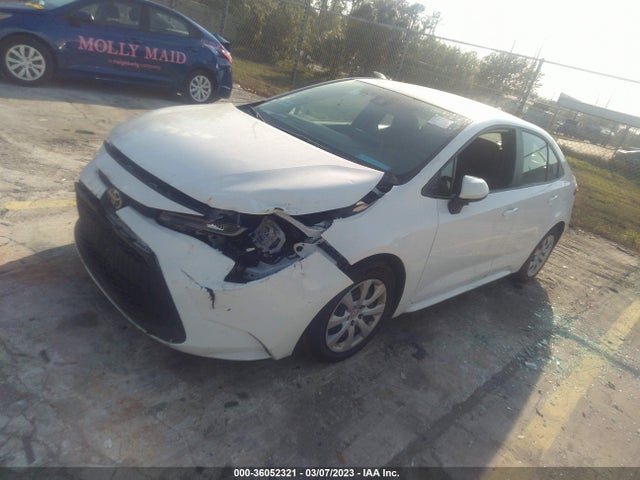 2021 Toyota Corolla Le მანქანა იყიდება აუქციონზე, vin: 5YFEPMAE8MP198874, აუქციონის ნომერი: 36052321