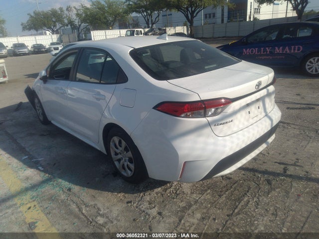 2021 Toyota Corolla Le მანქანა იყიდება აუქციონზე, vin: 5YFEPMAE8MP198874, აუქციონის ნომერი: 36052321