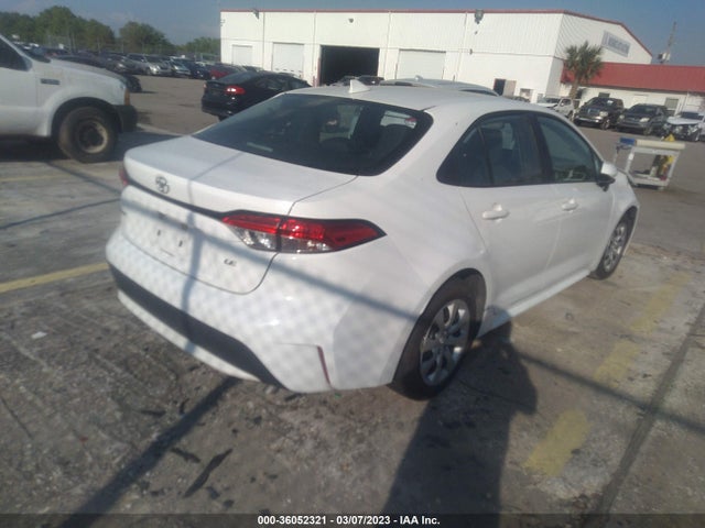 2021 Toyota Corolla Le მანქანა იყიდება აუქციონზე, vin: 5YFEPMAE8MP198874, აუქციონის ნომერი: 36052321