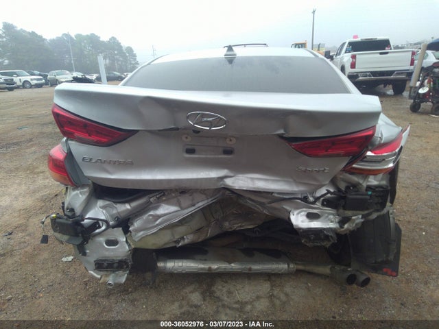 2018 HYUNDAI ELANTRA SPORT VIN: KMHD04LBXJU486005