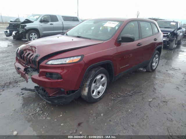 1C4PJLAB3HW572668 Jeep Cherokee Sport