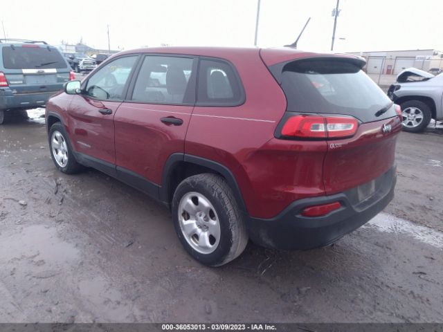 1C4PJLAB3HW572668 Jeep Cherokee Sport