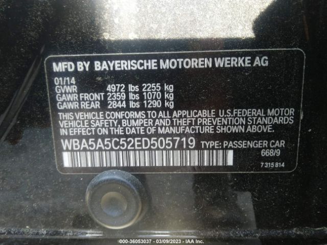 WBA5A5C52ED505719 BMW 5 Series 528i