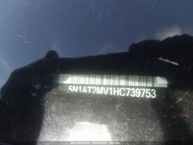 5N1AT2MV1HC739753 Nissan Rogue Sl