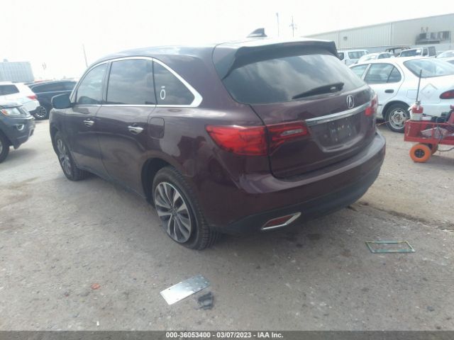 5FRYD3H43FB008795 Acura Mdx Tech Pkg