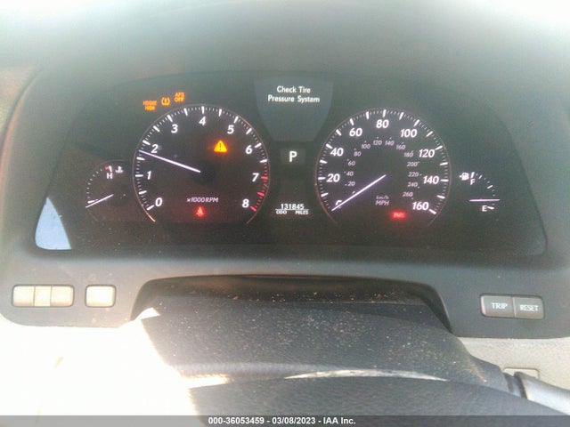 2009 LEXUS LS 460 VIN: JTHCL46F795002429