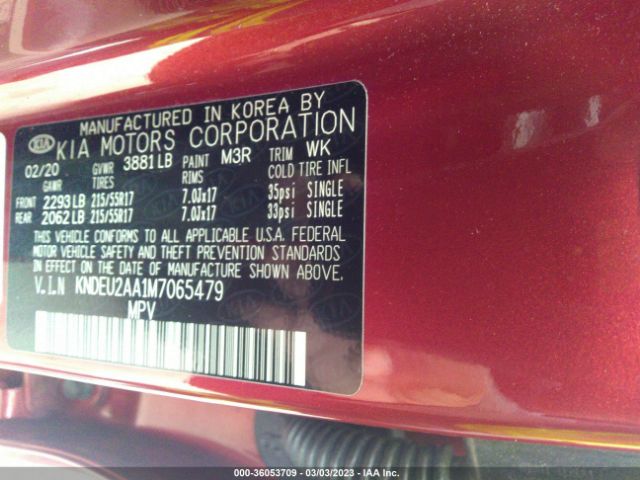 KNDEU2AA1M7065479 KIA SELTOS S