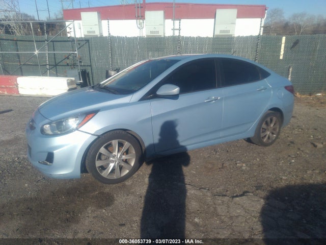 2013 HYUNDAI ACCENT GLS VIN: KMHCU4AE9DU579549