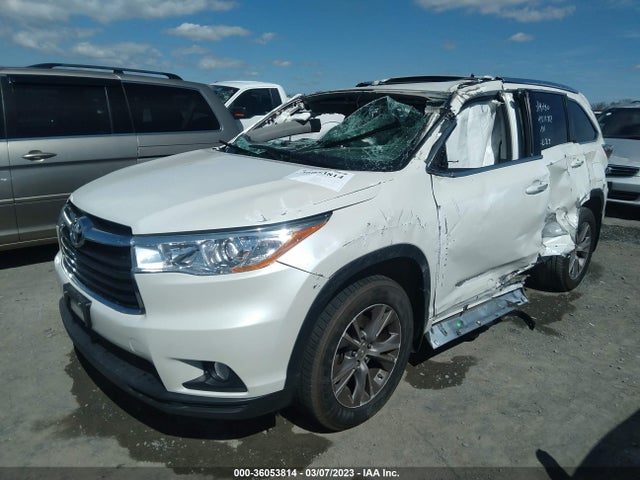 2014 TOYOTA HIGHLANDER XLE VIN: 5TDKKRFH4ES019465